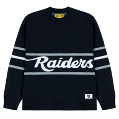 Las Vegas Raiders GOLF WANG Jacquard Pullover Sweater | NFL Sale