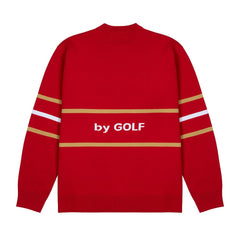 San Francisco 49ers GOLF WANG Jacquard Pullover Sweater | NFL US