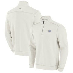 Houston Astros Tommy Bahama Sport Tobago Bay Tri-Blend Half-Zip Sweatshirt - MLB Sweatshirts