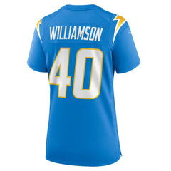 Los Angeles Chargers Kendall Williamson Women's Team Game Jersey | NFL Near me