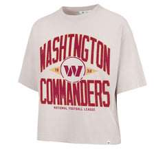 Washington Commanders '47 Women's Cropped Windthrow Ravine T-Shirt | NFL US