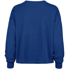 New York Giants '47 Women's Muse Sydney Long Sleeve Cropped T-Shirt | NFL Outlet