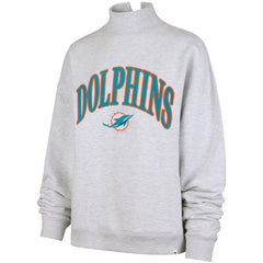 Miami Dolphins '47 Women's Vantage Mock Neck Pullover Sweatshirt | NFL Near me