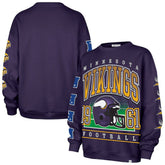 Minnesota Vikings '47 Women's Go Big Oversized Pullover Sweatshirt | NFL Online