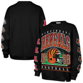 Cincinnati Bengals '47 Women's Go Big Oversized Pullover Sweatshirt | NFL Near me