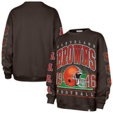 Cleveland Browns '47 Women's Go Big Oversized Pullover Sweatshirt | NFL Hot