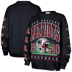 New England Patriots '47 Women's Go Big Oversized Pullover Sweatshirt | NFL Outlet