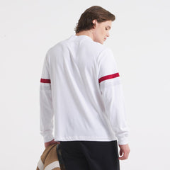 San Francisco 49ers x Todd Snyder Premium Jersey Mock Neck Tee | NFL Sale