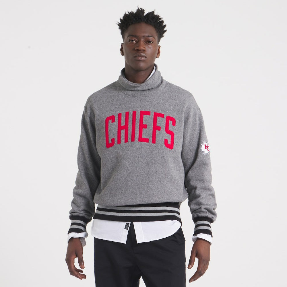 Kansas City Chiefs x Todd Snyder Relaxed Canadian Fleece Turtleneck | NFL Near me