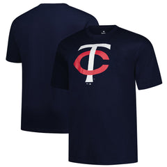 Minnesota Twins Profile Big & Tall Primary Logo T-Shirt - MLB T-shirts