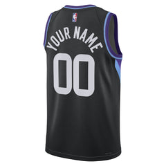 Black Utah Jazz Jordan Brand Unisex 2024/25 Custom Swingman Jersey | NBA
