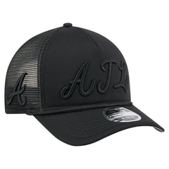Atlanta Braves New Era City Initial 9FORTY A-Frame M-Crown Adjustable Trucker Hat - MLB Hats