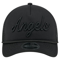 Los Angeles Angels New Era City Initial 9FORTY A-Frame M-Crown Adjustable Trucker Hat - MLB Hats