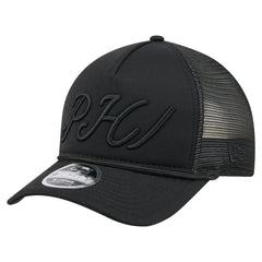 Philadelphia Phillies New Era City Initial 9FORTY A-Frame M-Crown Adjustable Trucker Hat - MLB Hats