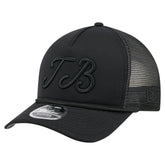 Tampa Bay Rays New Era City Initial 9FORTY A-Frame M-Crown Adjustable Trucker Hat - MLB Hats