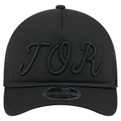 Toronto Blue Jays New Era City Initial 9FORTY A-Frame M-Crown Adjustable Trucker Hat - MLB Hats