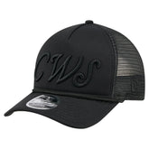 Chicago White Sox New Era City Initial 9FORTY A-Frame M-Crown Adjustable Trucker Hat - MLB Hats