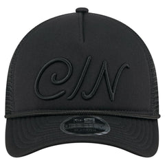 Cincinnati Reds New Era City Initial 9FORTY A-Frame M-Crown Adjustable Trucker Hat - MLB Hats