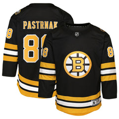 David Pastrnak Boston Bruins Youth Home Premier Player Jersey - NHL Jerseys
