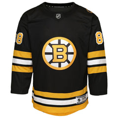 David Pastrnak Boston Bruins Youth Home Premier Player Jersey - NHL Jerseys