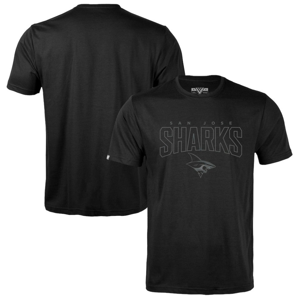 San Jose Sharks Levelwear Richmond Darkmoon T-Shirt - NHL T-shirts