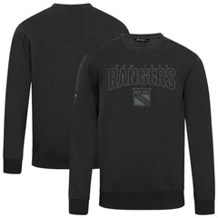 New York Rangers Levelwear Zane Darkmoon Pullover Sweatshirt - NHL Sweatshirts