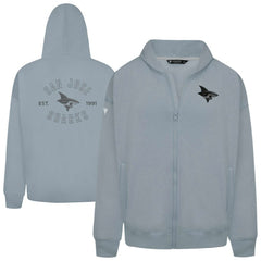 San Jose Sharks Levelwear Uphill Abyssal Full-Zip Hoodie - NHL Hoodies