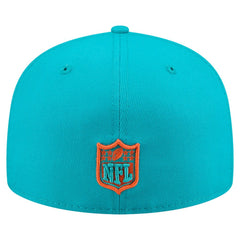 Miami Dolphins State Stitch 59FIFTY Fitted Hat | NFL Outlet