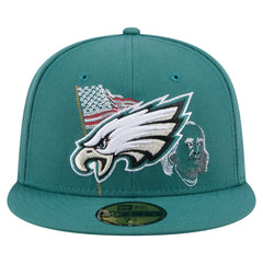Philadelphia Eagles State Stitch 59FIFTY Fitted Hat | NFL Discount