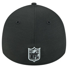 Las Vegas Raiders Stripes 39THIRTY Flex Hat | NFL Outlet