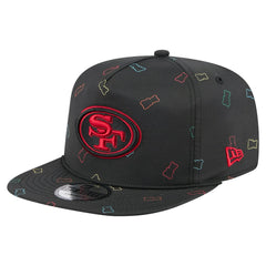 San Francisco 49ers Gummy Golfer Snapback Hat | NFL Outlet