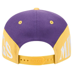 Minnesota Vikings Split 9FIFTY Snapback Hat | NFL Hot