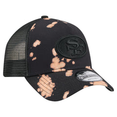 San Francisco 49ers Bleached 9FORTY A-Frame Adjustable Hat | NFL Hot