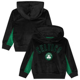 Black Boston Celtics Outerstuff Preschool Velour Hoodie | NBA