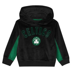 Black Boston Celtics Outerstuff Preschool Velour Hoodie | NBA