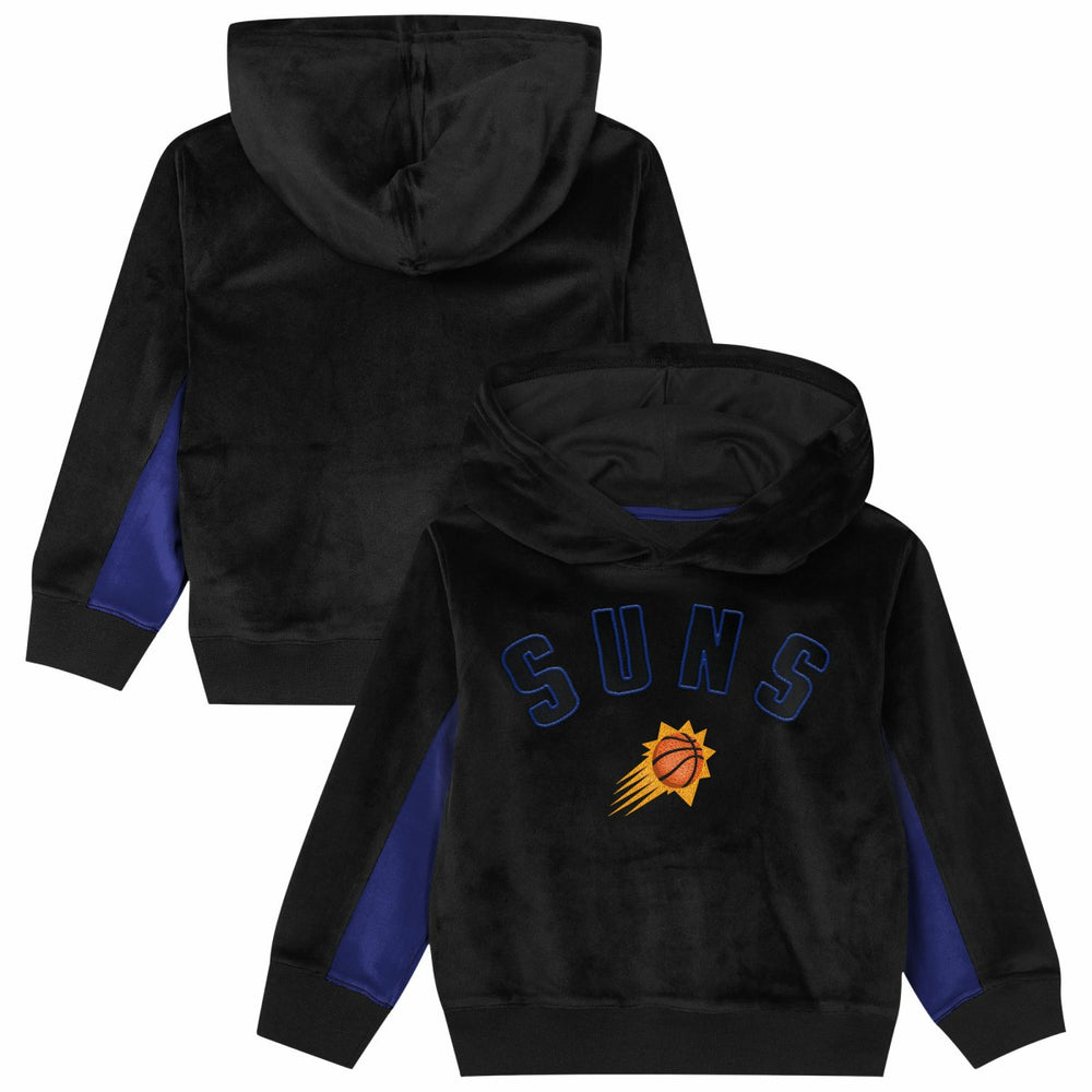 Black Phoenix Suns Outerstuff Preschool Velour Hoodie | NBA
