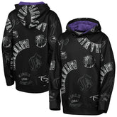 Black Sacramento Kings Outerstuff Youth Moving Violation Hoodie | NBA