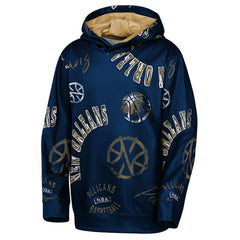 Navy New Orleans Pelicans Outerstuff Youth Moving Violation Hoodie | NBA