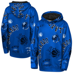Blue Orlando Magic Outerstuff Youth Moving Violation Hoodie | NBA
