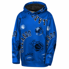 Blue Orlando Magic Outerstuff Youth Moving Violation Hoodie | NBA