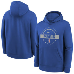 Blue Orlando Magic Youth 2025/26 Club Fleece Practice Hoodie | NBA