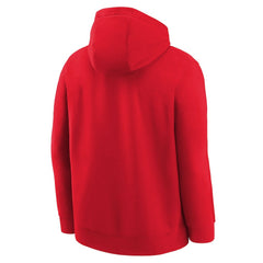 Red Chicago Bulls Youth 2025/26 Club Fleece Practice Hoodie | NBA