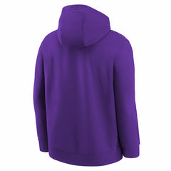 Purple Sacramento Kings Youth 2025/26 Club Fleece Practice Hoodie | NBA