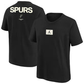 Black San Antonio Spurs Jordan Brand Youth Courtside Statement 85 T-Shirt | NBA