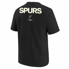 Black San Antonio Spurs Jordan Brand Youth Courtside Statement 85 T-Shirt | NBA