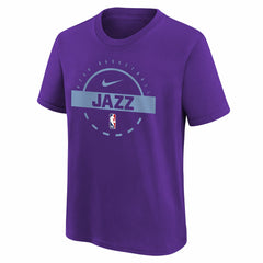 Purple Utah Jazz Youth Practice T-Shirt | NBA