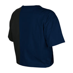Houston Astros New Era Women's Upcycled Colorblocked Boxy Cropped T-Shirt - MLB T-shirts