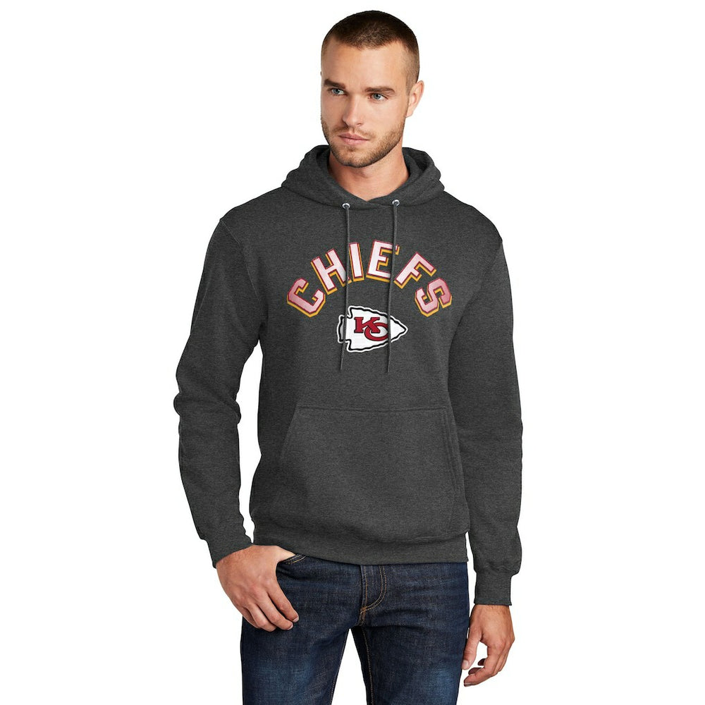 Kansas City Chiefs Starter Arch Over Logo Pullover Hoodie | NFL Discount