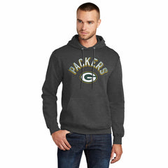 Green Bay Packers Starter Arch Over Logo Pullover Hoodie | NFL Online