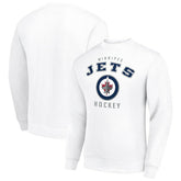 Winnipeg Jets Men's Starter Team Logo Fleece Pullover Sweatshirt - NHL Sweatshirts